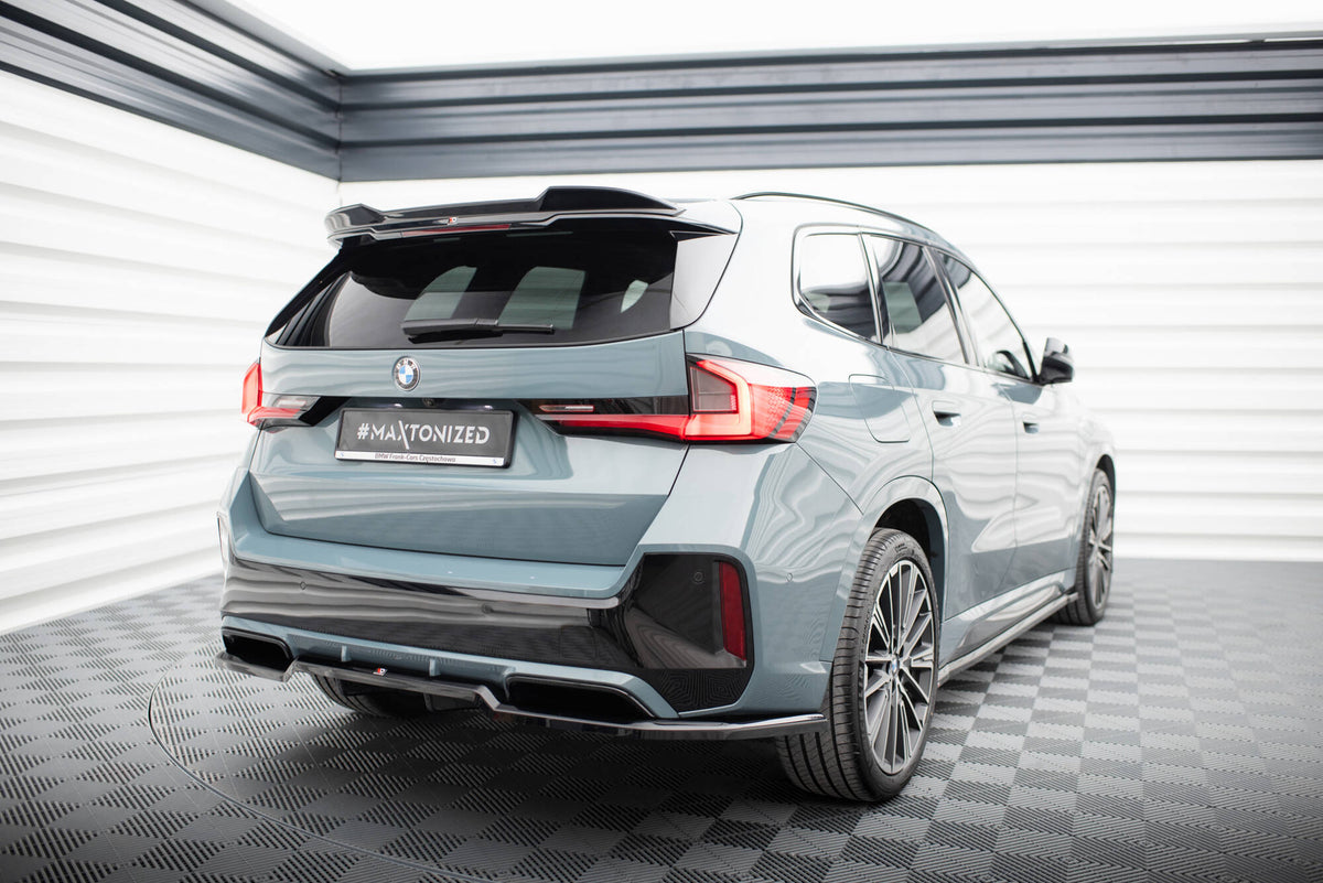 Street+ Mittlerer Diffusor RACE passend für BMW X1 M-Paket U11 schwarz Hochglanz – Ansicht 1