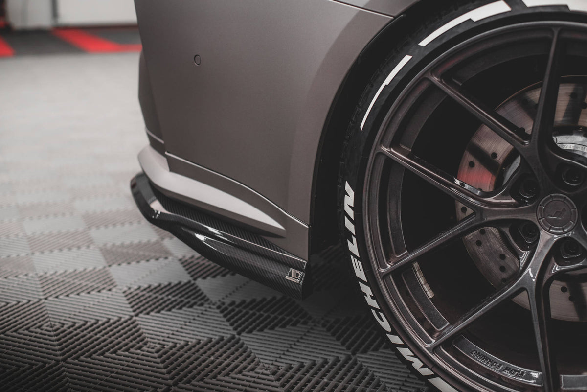 Prepreg Carbon Fiber Heck Ansatz Flaps Diffusor passend für BMW M4 G82 / G82 Facelift – Ansicht 10