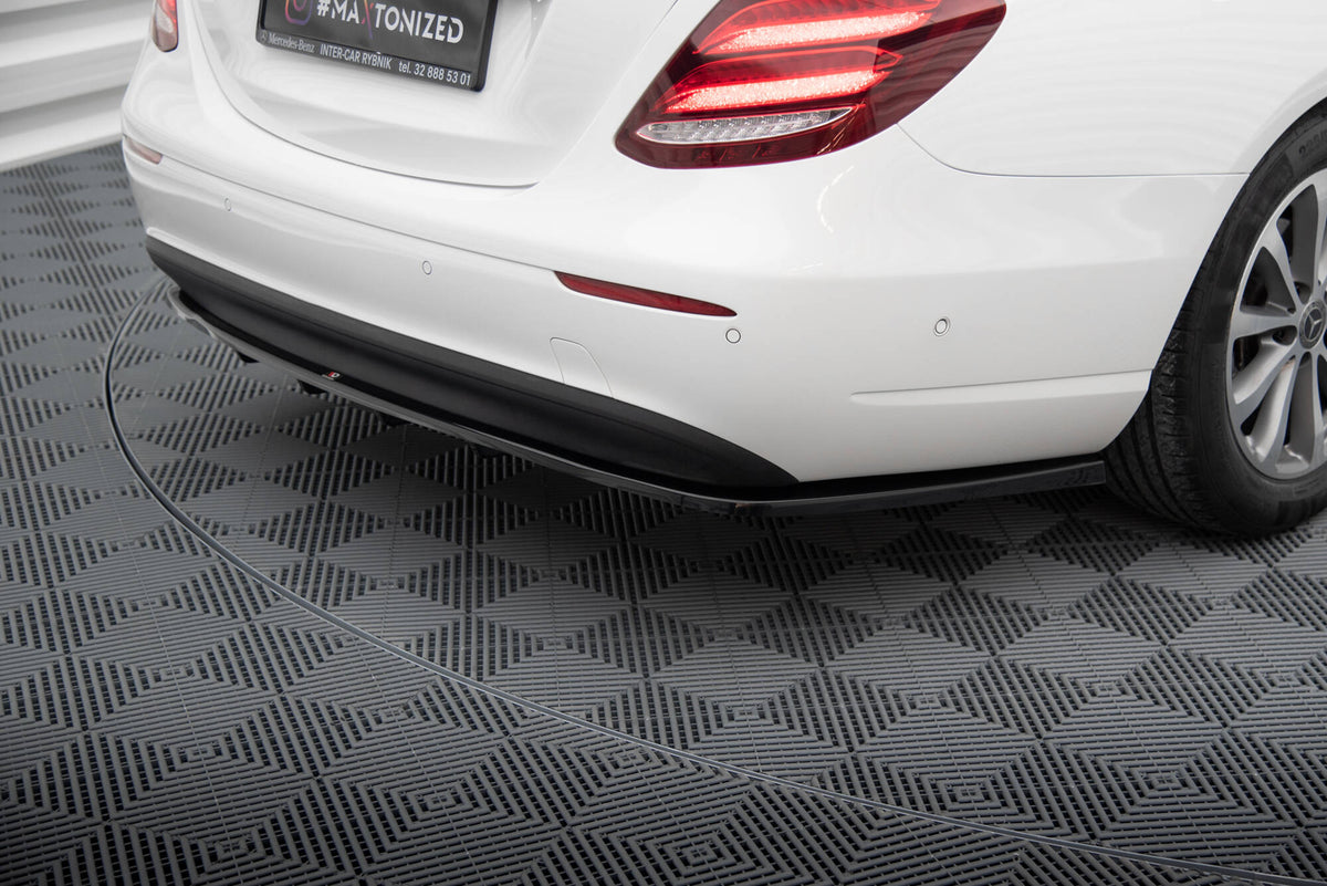 Street+ Mittlerer Diffusor RACE passend für Mercedes-Benz E W213 schwarz Hochglanz – Ansicht 5