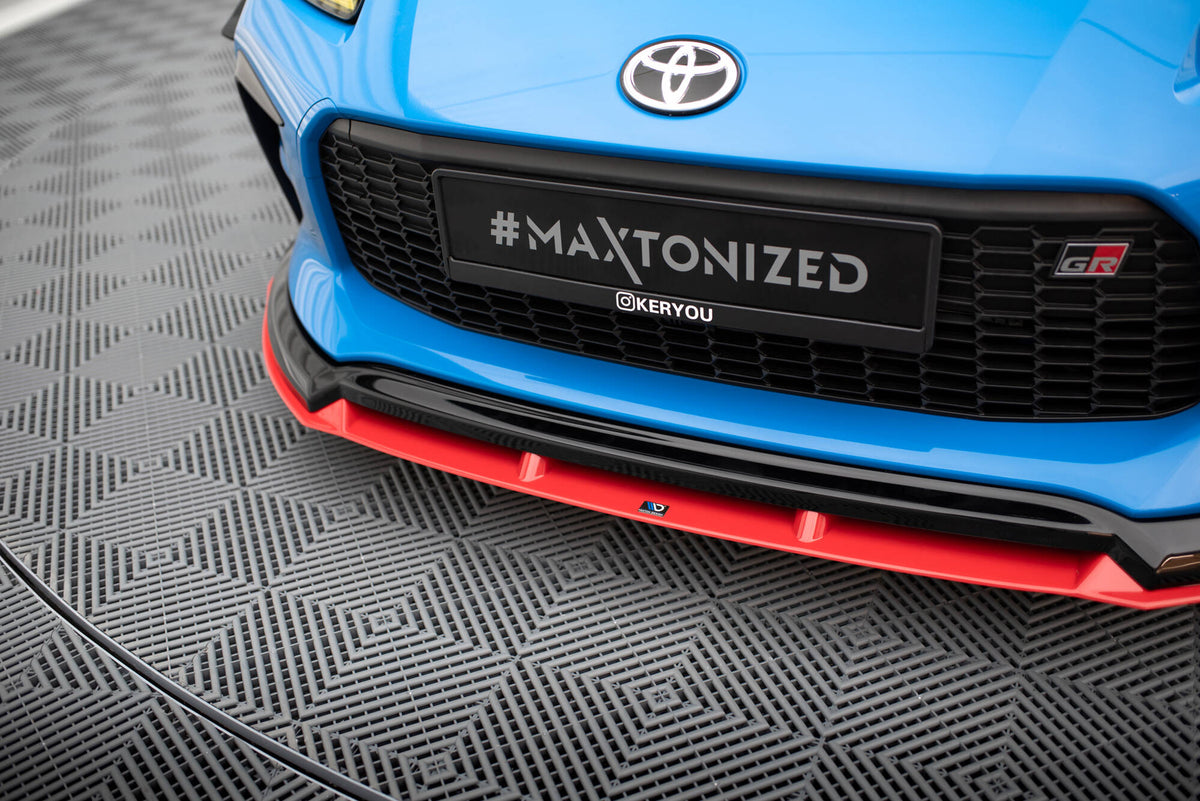 Street+ Spoilerlippe Front Ansatz V.2 passend für Toyota GR86 Mk1 – Ansicht 1