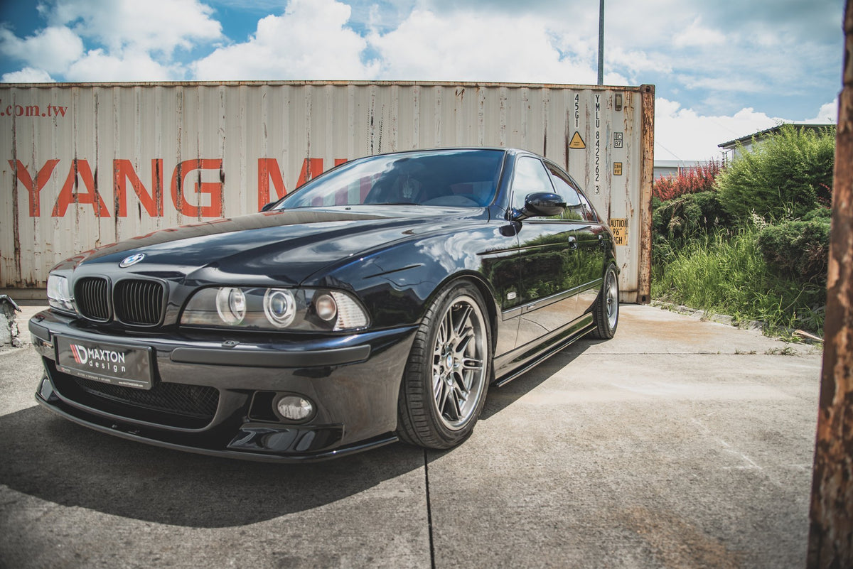 Street+ Seitenschweller Leisten passend für BMW M5  / 5 M-Paket E39 schwarz Hochglanz – Ansicht 6