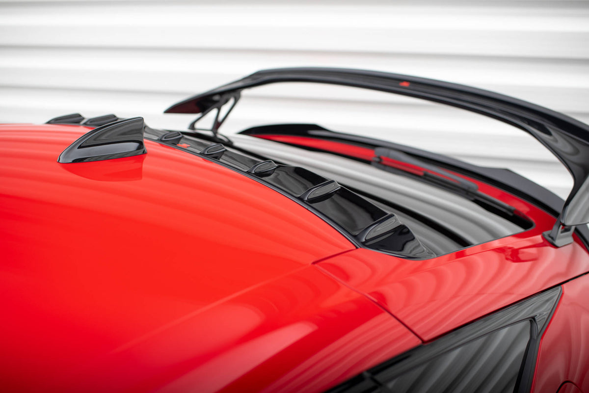 Heckscheiben Spoiler passend für Honda Civic Type-R Mk 11 schwarz Hochglanz – Ansicht 5