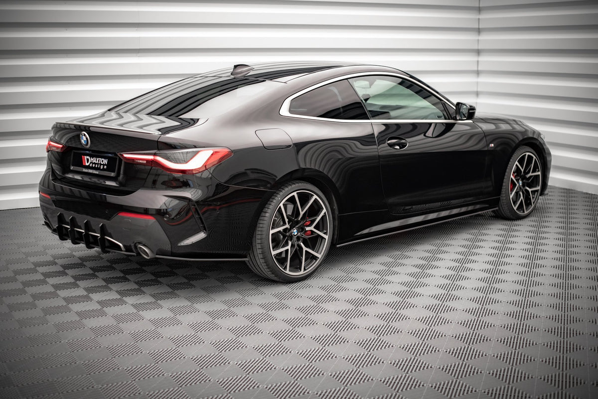 Street Pro Street+ Seitenschweller Leisten passend für BMW 4er M-Paket / M440i G22 / G23 / G22 Facelift / G23 Facelift – Ansicht 3