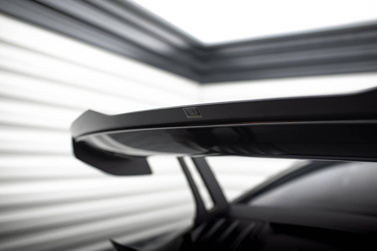 Höher Heckspoiler Lippe Porsche 911 992 GT3 schwarz Hochglanz – Ansicht 4
