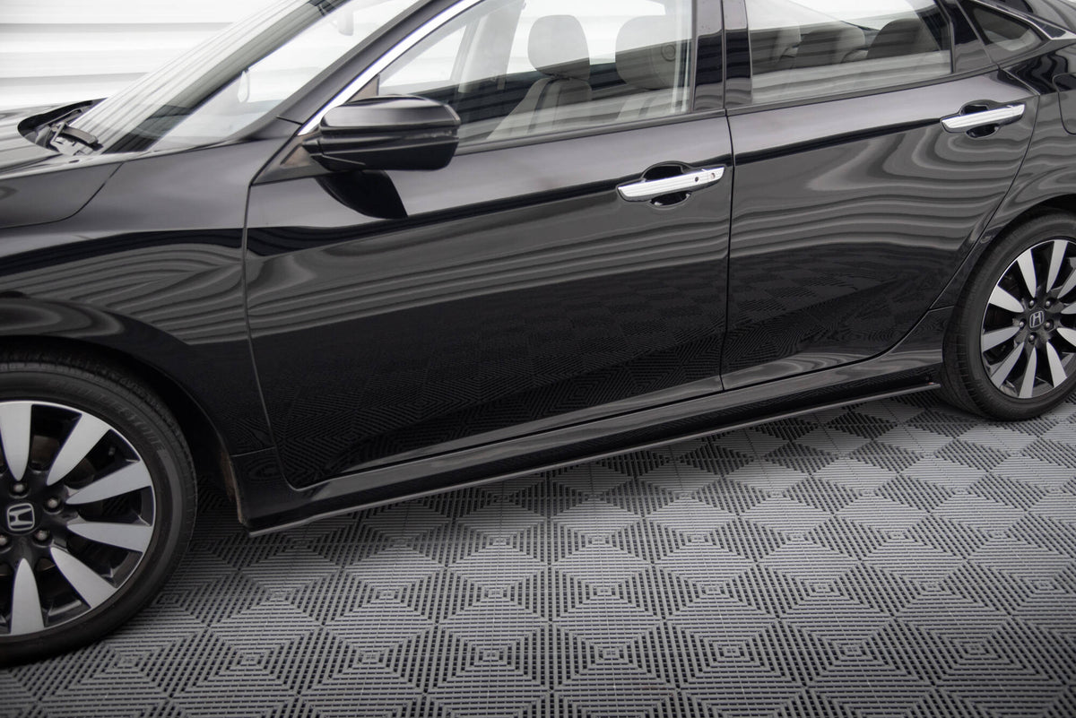 Street Pro Street+ Seitenschweller Leisten passend für Honda Civic Mk10 – Ansicht 3