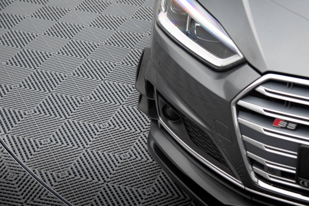Stoßstangen Flaps Wings vorne Canards passend für Audi S5 / A5 S-Line Coupe / Sportback F5 – Ansicht 5