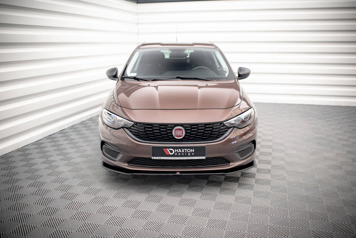 Street+ Spoilerlippe Front Ansatz passend für Fiat Tipo S-Design schwarz Hochglanz – Ansicht 4