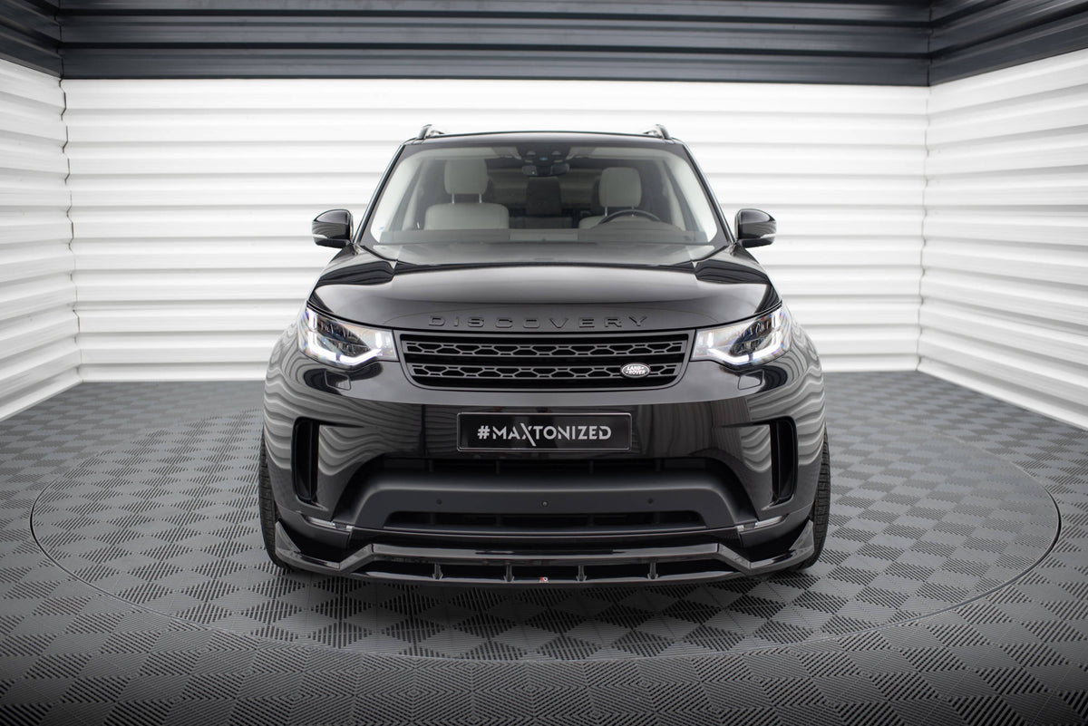 Street+ Spoilerlippe Front Ansatz passend für Land Rover Discovery HSE Mk5 schwarz Hochglanz – Ansicht 3