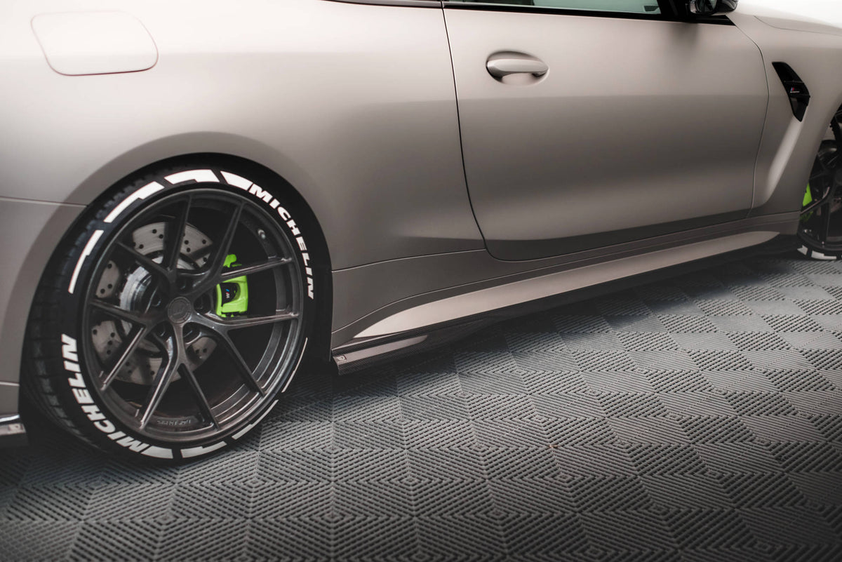 Prepreg Carbon Fiber Seitenschweller BMW M4 G82 / G82 Facelift – Ansicht 4