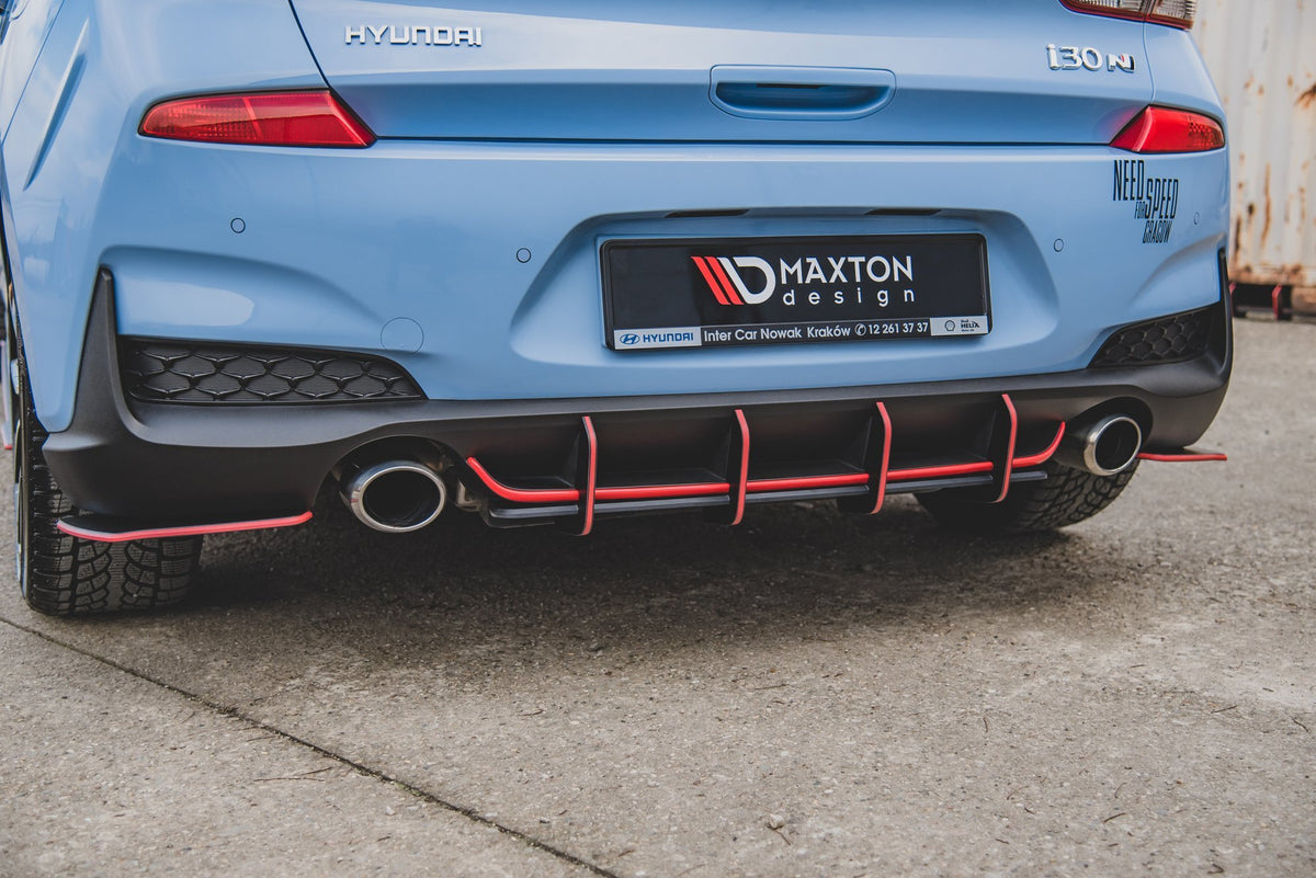 Robuste Racing Heckschürze V.1 passend für Hyundai I30 N Mk3 Hatchback – Ansicht 10