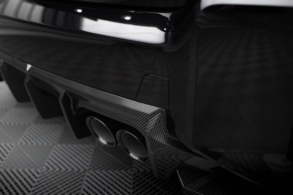 Prepreg Carbon Fiber Diffusor Heck Ansatz passend für BMW M2 G87 – Ansicht 5