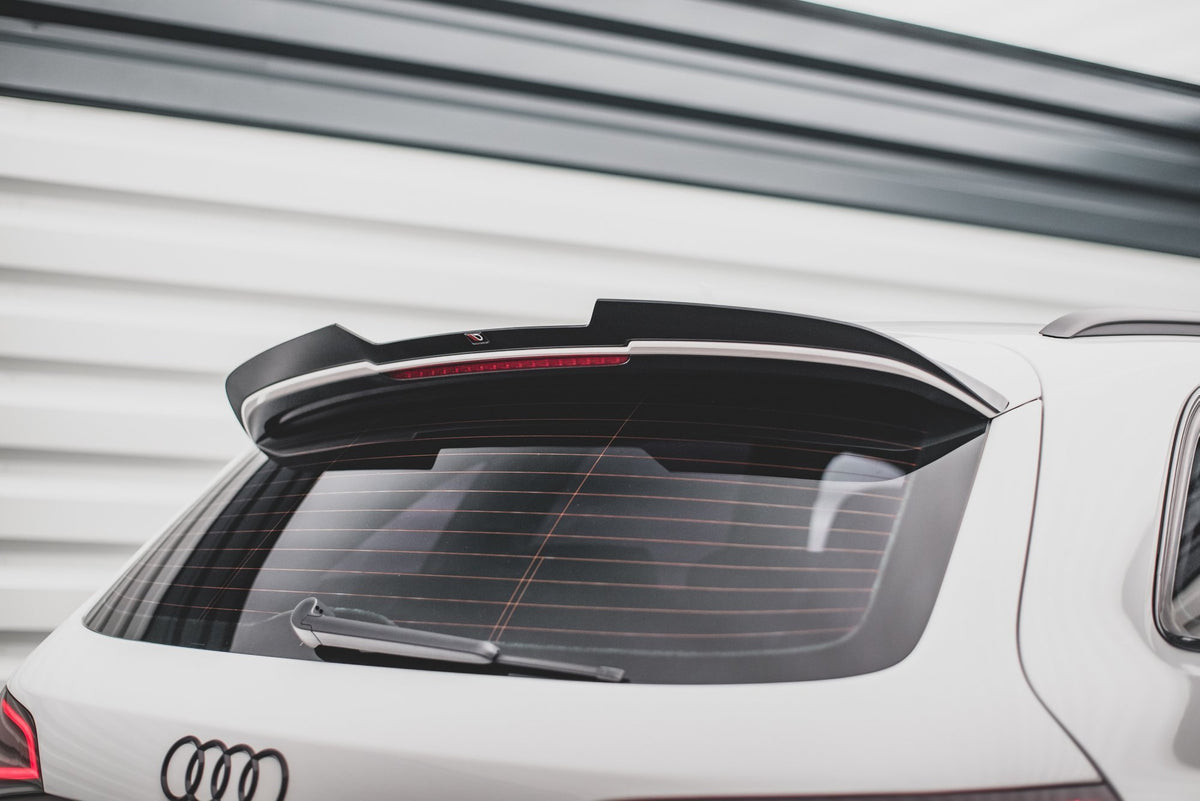 Heckspoiler Lippe Audi SQ5 / Q5 S-Line Mk1 (8R) schwarz Hochglanz – Ansicht 1
