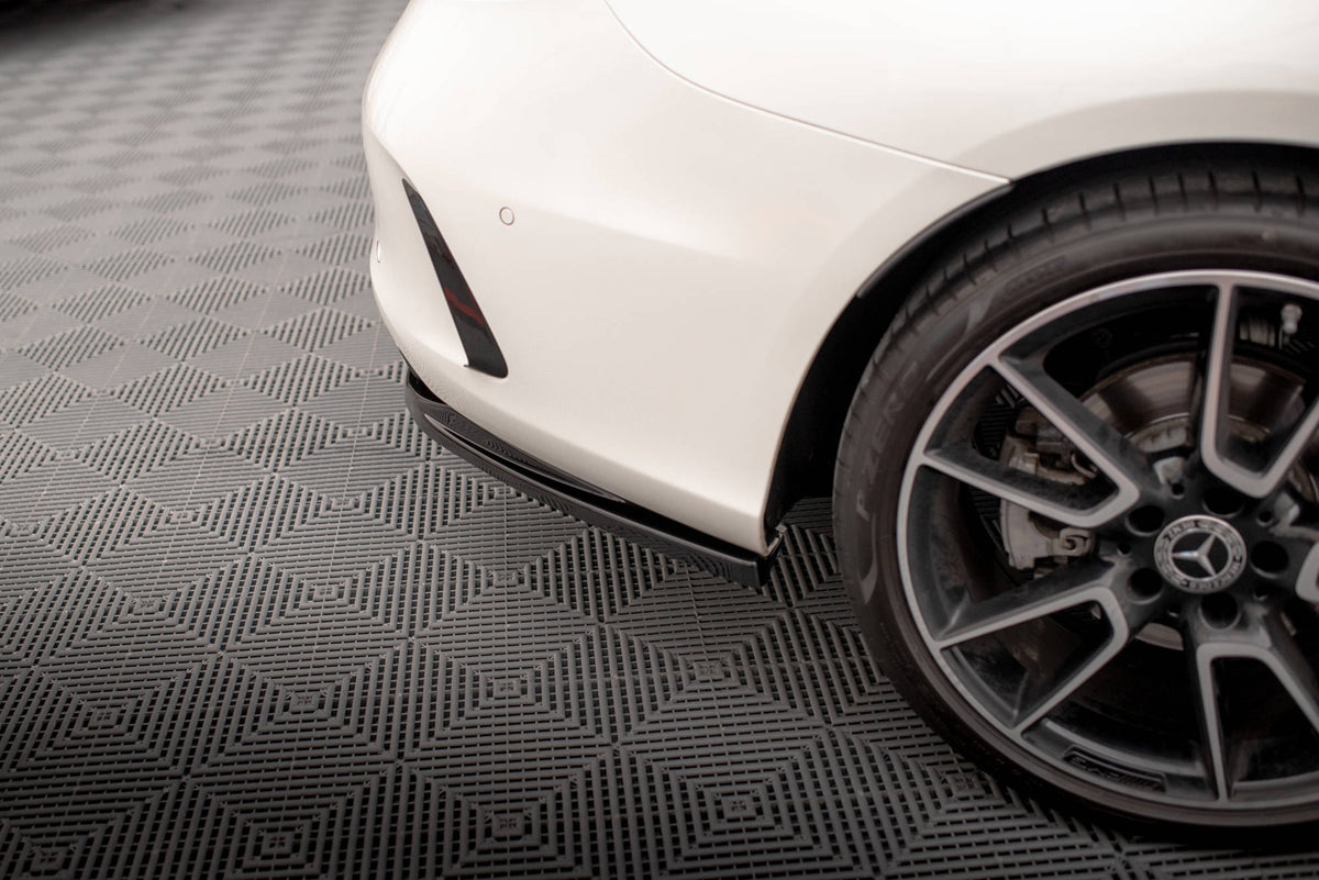 Street+ Mittlerer Diffusor RACE passend für Mercedes-Benz C Coupe AMG-Line C205 Facelift schwarz Hochglanz – Ansicht 5