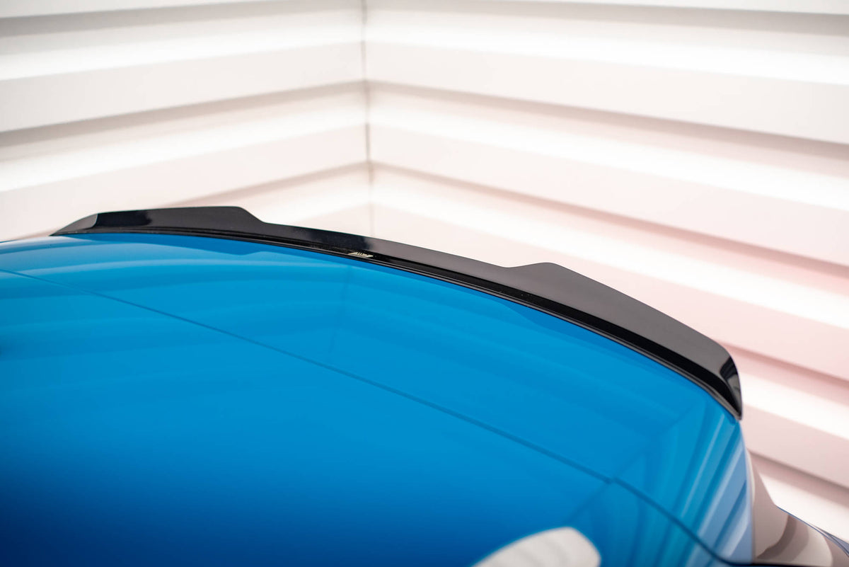 Höher Spoiler Heckspoiler Lippe Audi e-tron schwarz Hochglanz – Ansicht 3