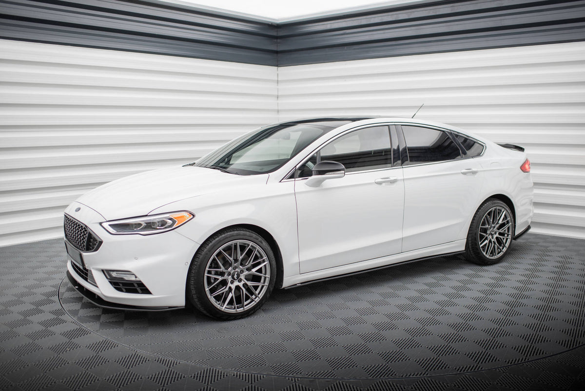 Street Pro Street+ Seitenschweller Leisten passend für Ford Mondeo Sport Mk5 Facelift / Fusion Sport Mk2 Facelift – Ansicht 1