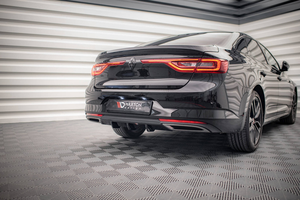 Diffusor Heck Ansatz passend für Renault Talisman schwarz Hochglanz – Ansicht 4