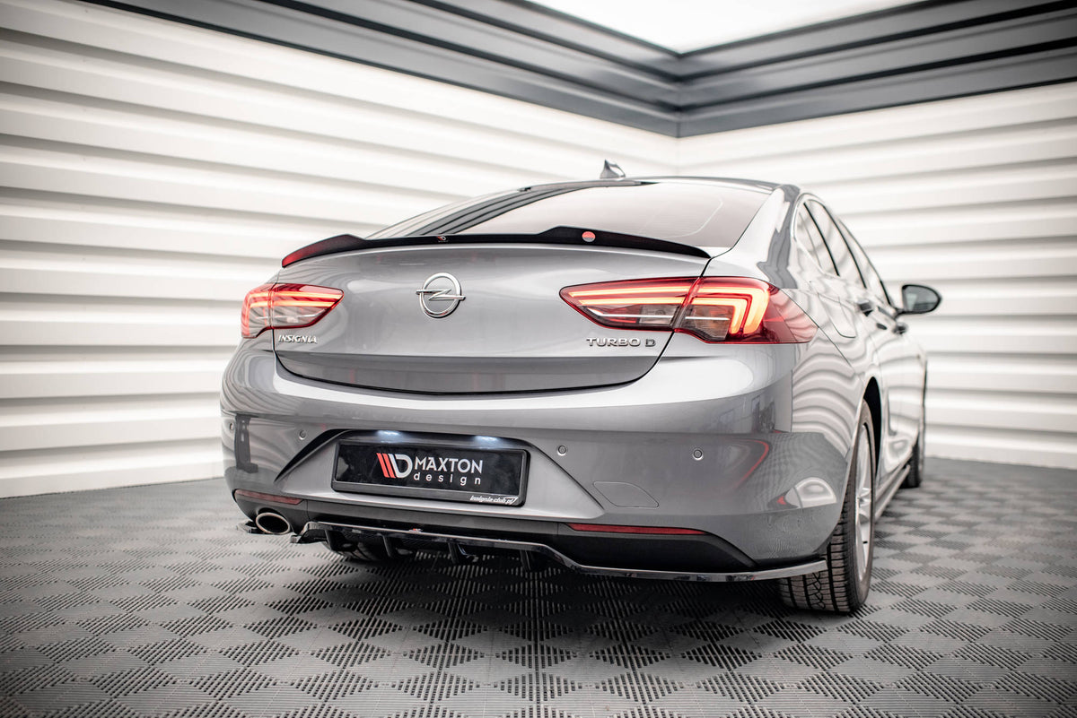 Heckspoiler Lippe Opel Insignia Mk2 schwarz Hochglanz – Ansicht 1