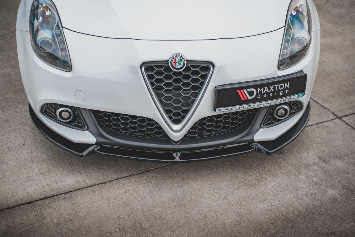 Street+ Spoilerlippe Front Ansatz V.3 passend für Alfa Romeo Giulietta  schwarz Hochglanz – Ansicht 5