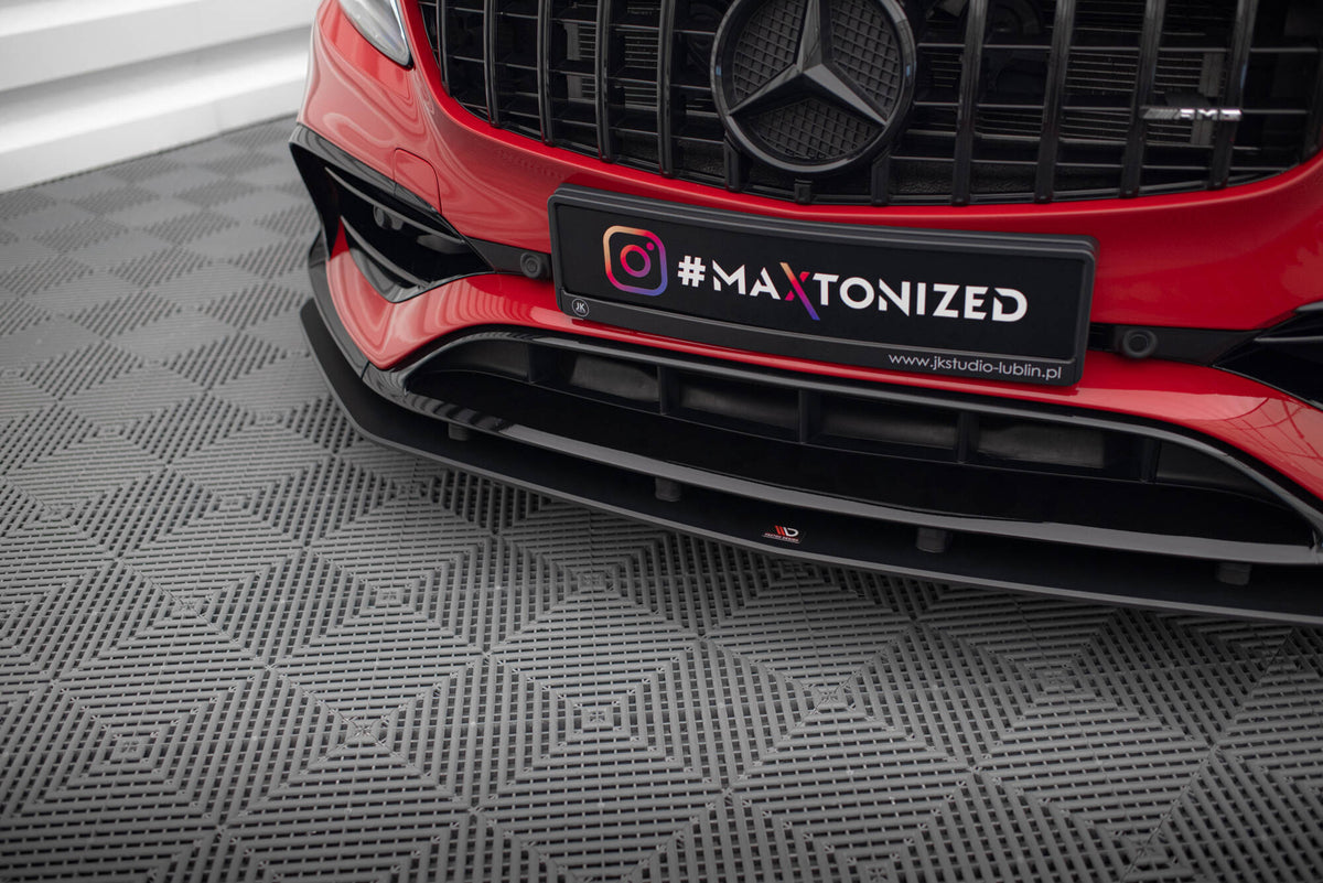 Street Pro Street+ Spoilerlippe Front Ansatz passend für Mercedes-Benz A 45 AMG Aero W176 Facelift – Ansicht 3