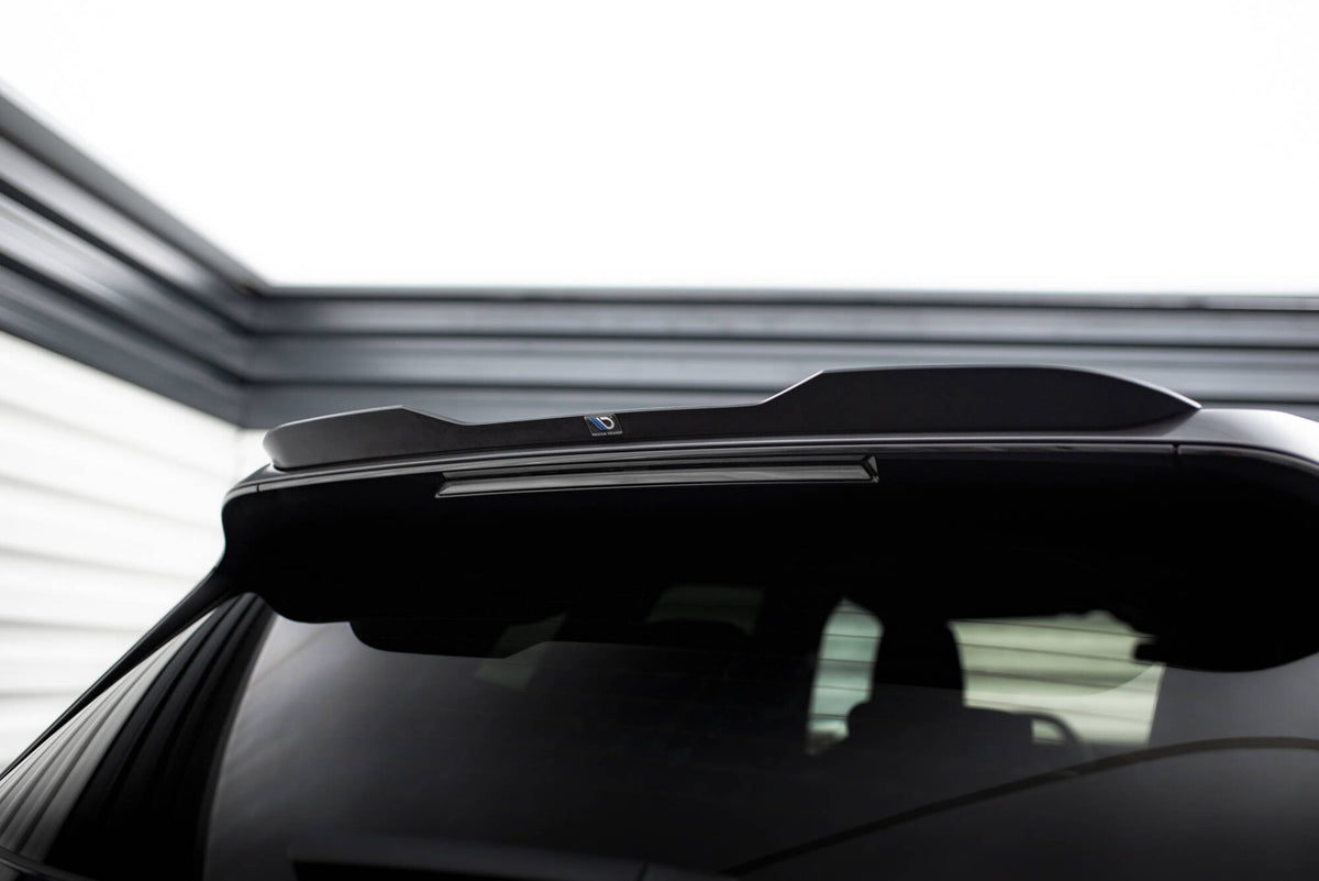 Heckspoiler Lippe BMW iX M-Paket i20 / I20 Facelift schwarz Hochglanz – Ansicht 4