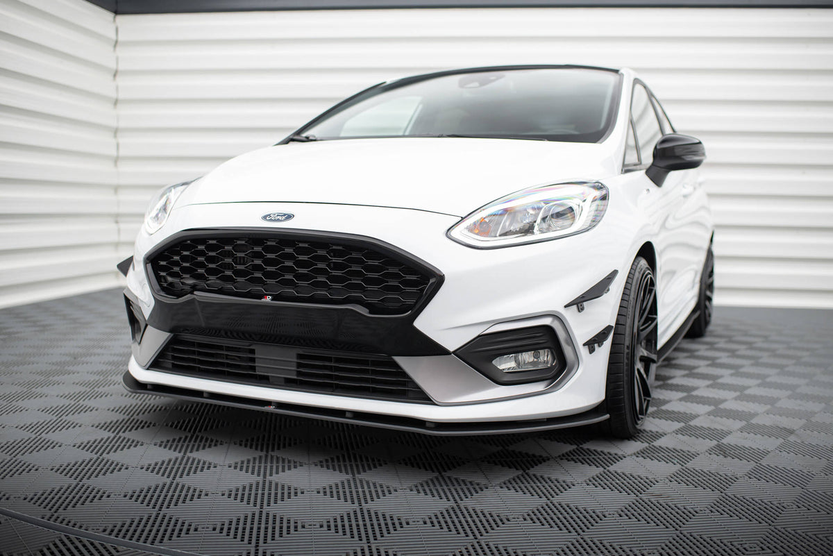 Street Pro Street+ Spoilerlippe Front Ansatz passend für Ford Fiesta Mk8 ST / ST-Line – Ansicht 4