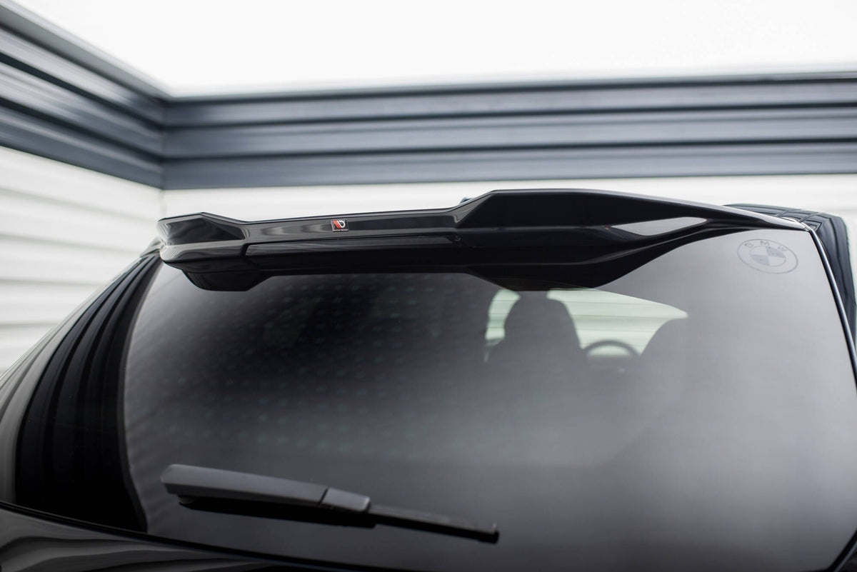 Heckspoiler Lippe 3D BMW XM G09 schwarz Hochglanz – Ansicht 3