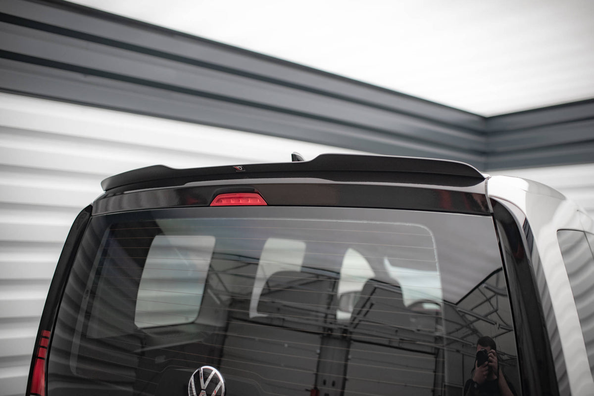 Heckspoiler Lippe VW Caddy Mk5 schwarz Hochglanz – Ansicht 1