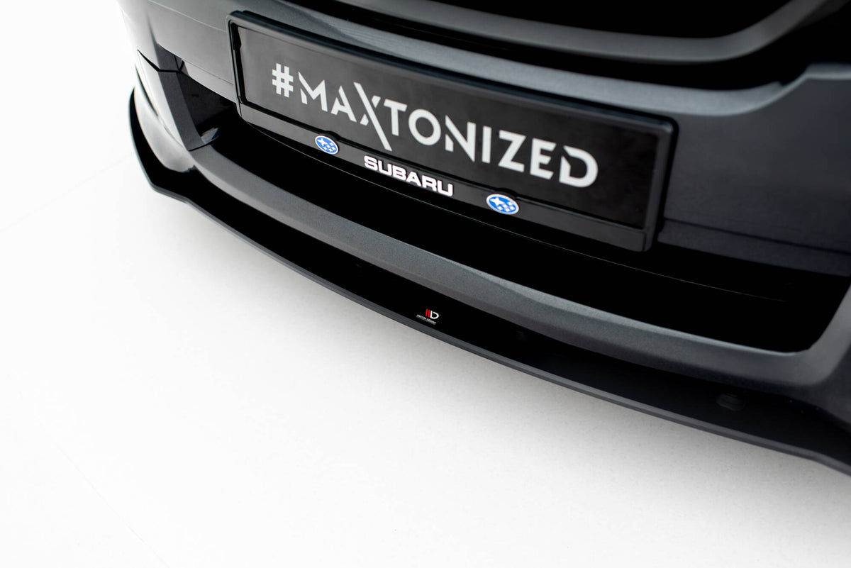 Street Pro Street+ Spoilerlippe Front Ansatz passend für Subaru Impreza WRX STI Mk3 Facelift – Ansicht 4