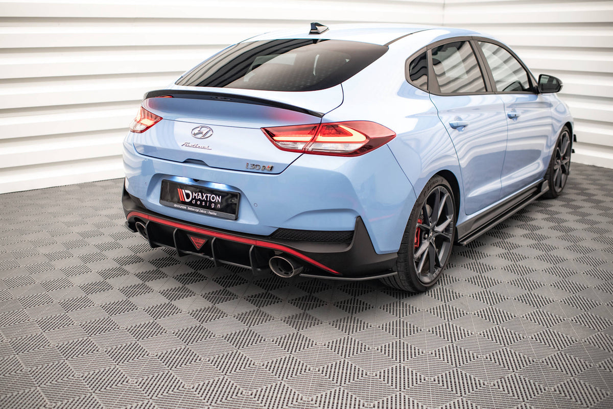 Street Pro Heck Ansatz Flaps Diffusor passend für Hyundai I30 N Fastback Mk3 Facelift – Ansicht 4