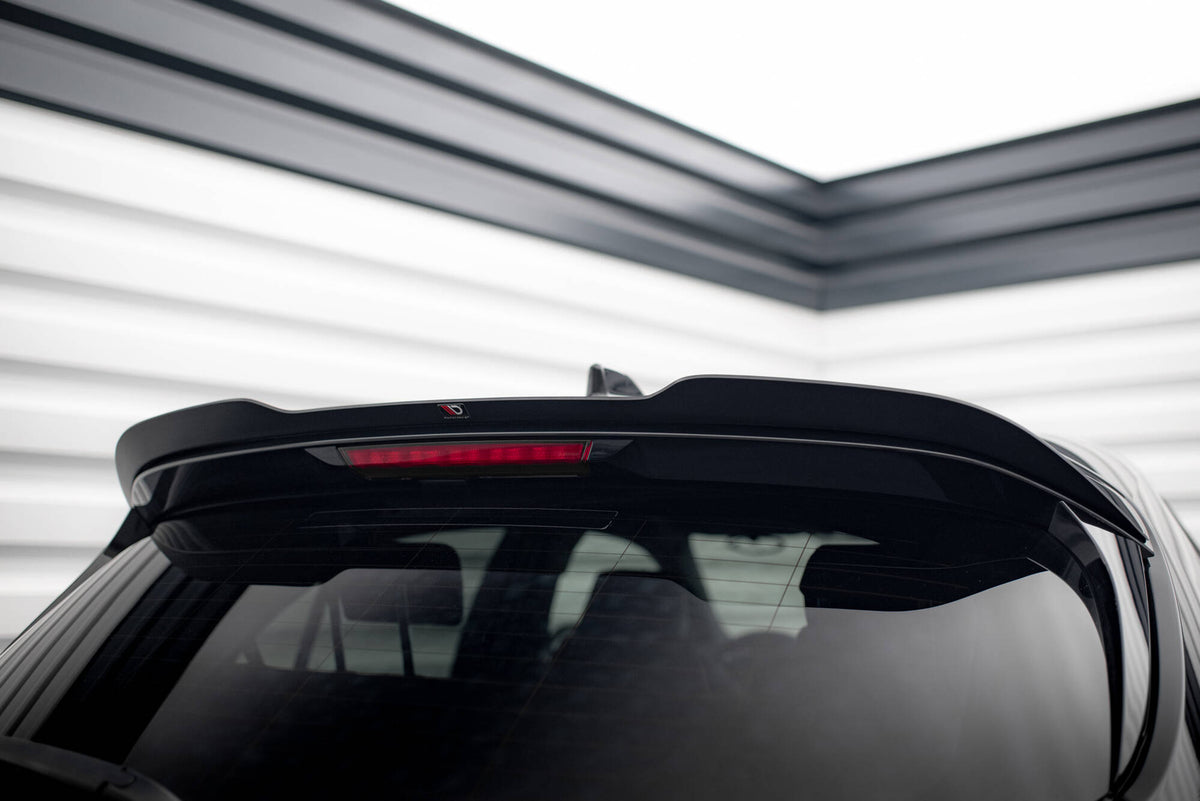 Heckspoiler Lippe Toyota Corolla XII Hatchback schwarz Hochglanz – Ansicht 1