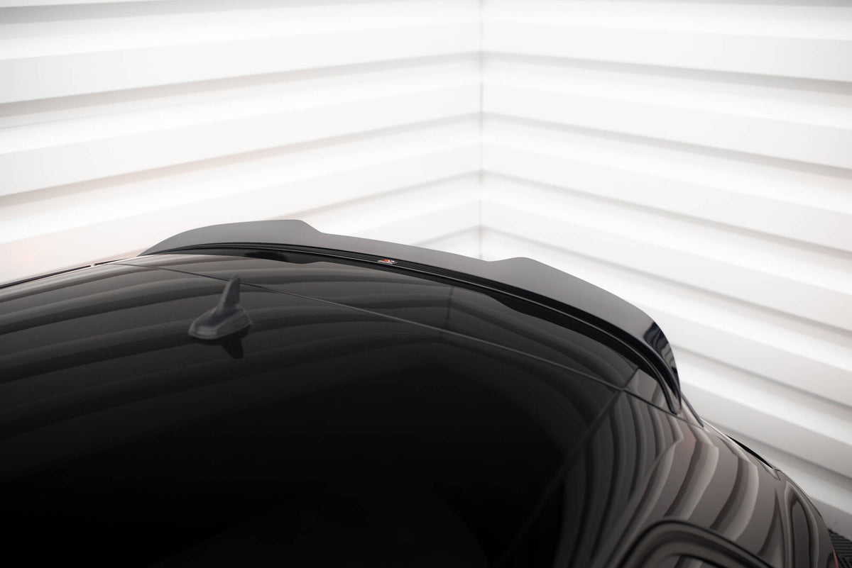 Heckspoiler Lippe Audi A3 Sportback 8V Facelift schwarz Hochglanz – Ansicht 1