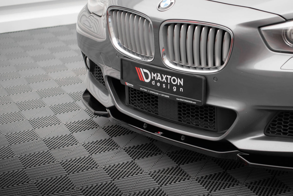 Street+ Spoilerlippe Front Ansatz passend für BMW 5er GT M-Paket F07 schwarz Hochglanz – Ansicht 4