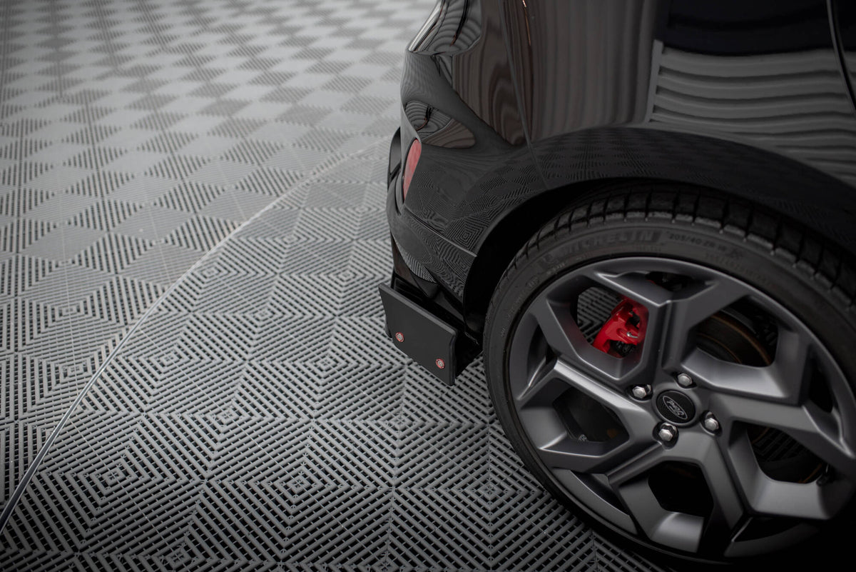 Heck Ansatz Flaps Diffusor passend für V.4 + Flaps Ford Fiesta ST Mk8 – Ansicht 4