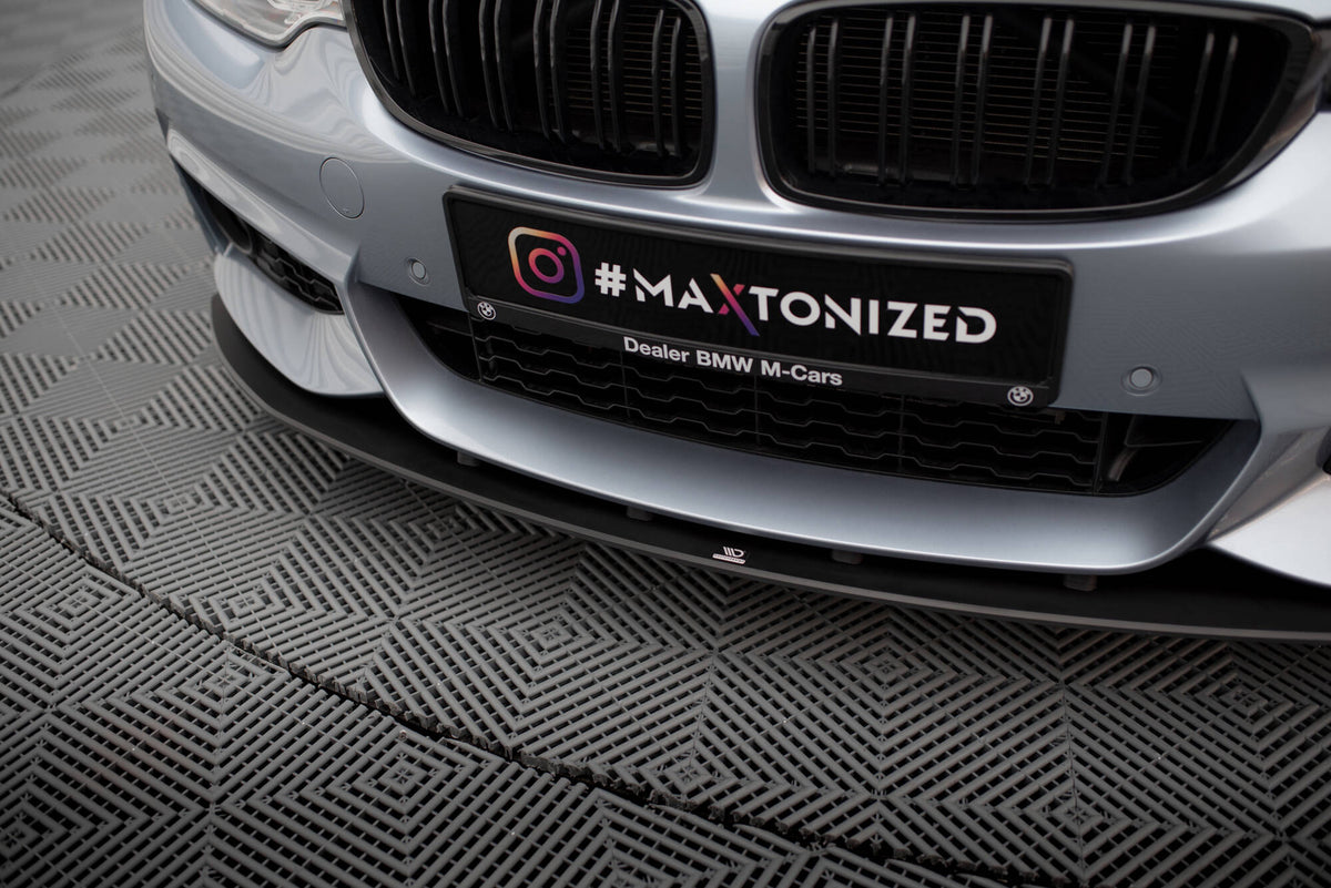 Street Pro Street+ Spoilerlippe Front Ansatz passend für BMW 4er Coupe / Gran Coupe / Cabrio M-Paket F32 / F36 / F33 – Ansicht 3