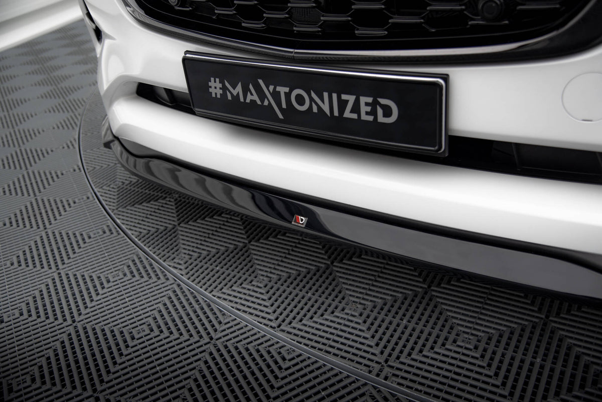 Street+ Spoilerlippe Front Ansatz V.2 passend für Mazda CX-60 Mk1 schwarz Hochglanz – Ansicht 4