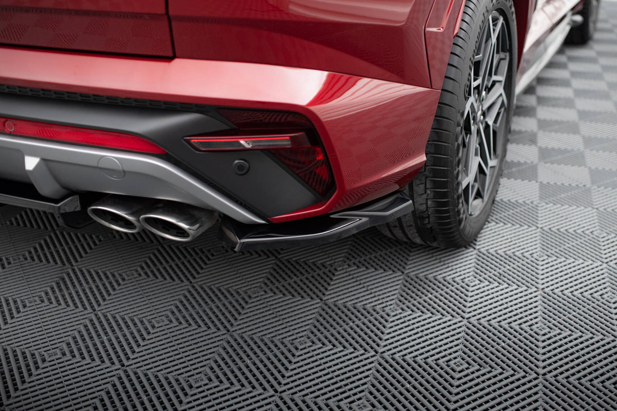 Street+ Mittlerer Diffusor RACE passend für Hyundai Tucson N-Line Mk4 schwarz Hochglanz – Ansicht 1
