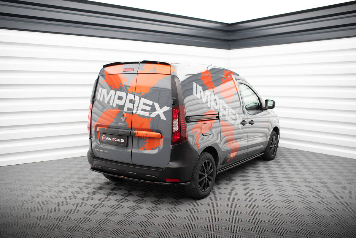 Heckansatz Renault Express Mk2 schwarz Hochglanz – Ansicht 1
