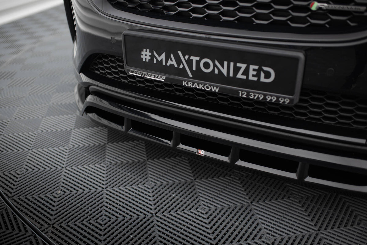 Street+ Spoilerlippe Front Ansatz passend für Jaguar E-Pace R-Dynamic X540 schwarz Hochglanz – Ansicht 4