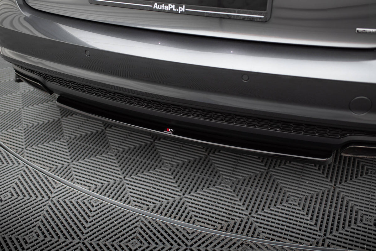 Heckansatz Audi A6 / A6 C7 S-line/ S6 C7 Facelift schwarz Hochglanz – Ansicht 3