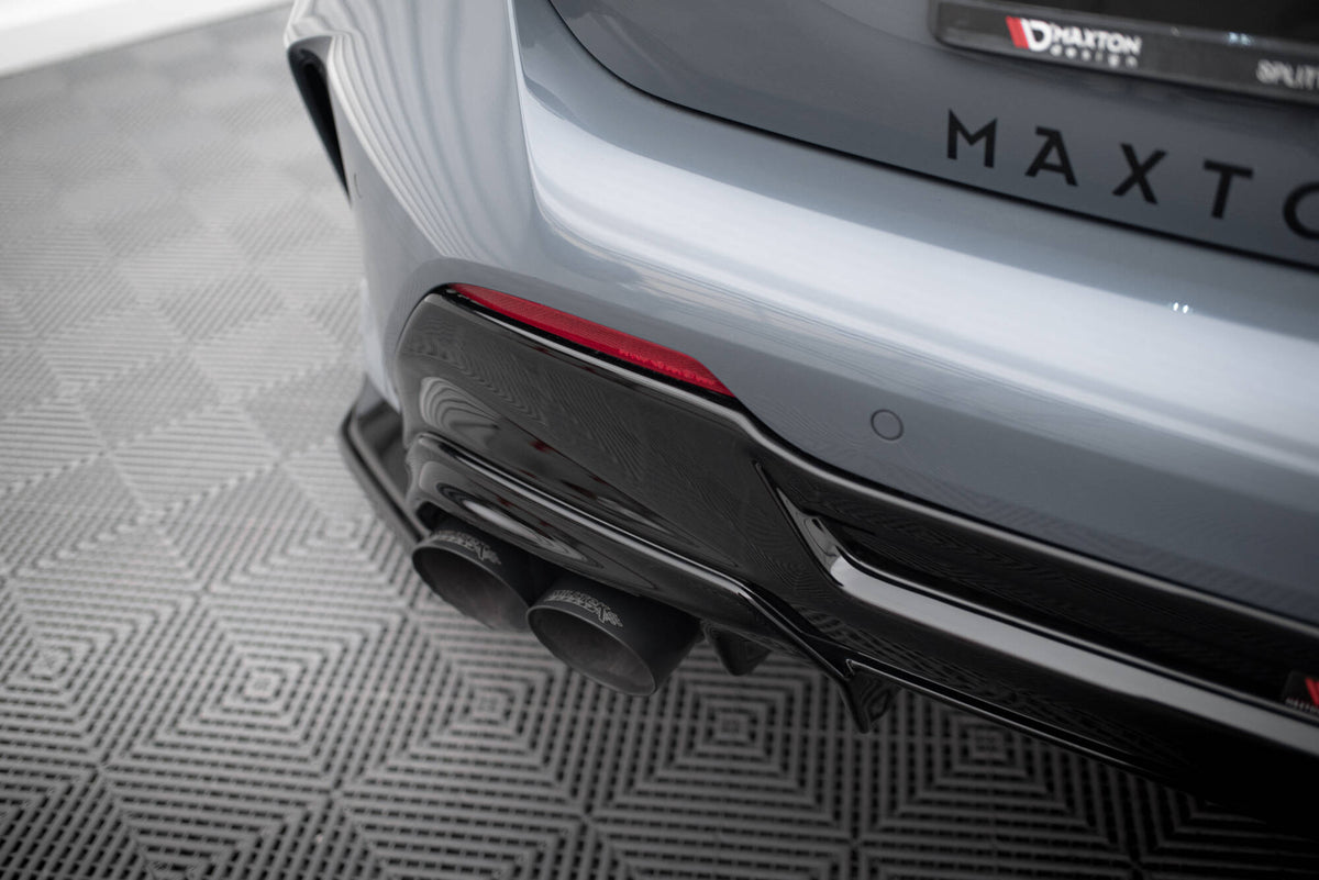 Diffusor Heck Ansatz V.2 passend für BMW 1er M-Paket/ M135i / 128ti F40 schwarz Hochglanz – Ansicht 7