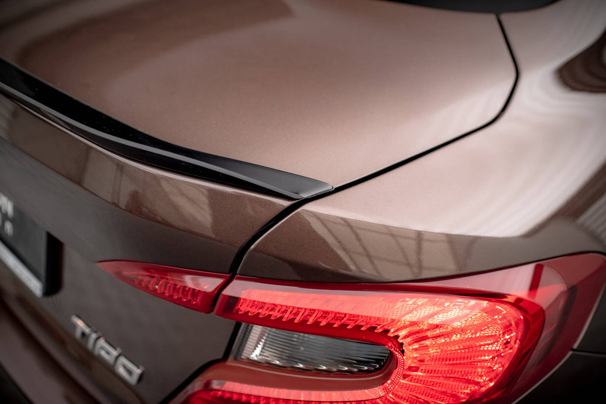 Heckspoiler Lippe Fiat Tipo S Limousine Mk1 schwarz Hochglanz – Ansicht 6