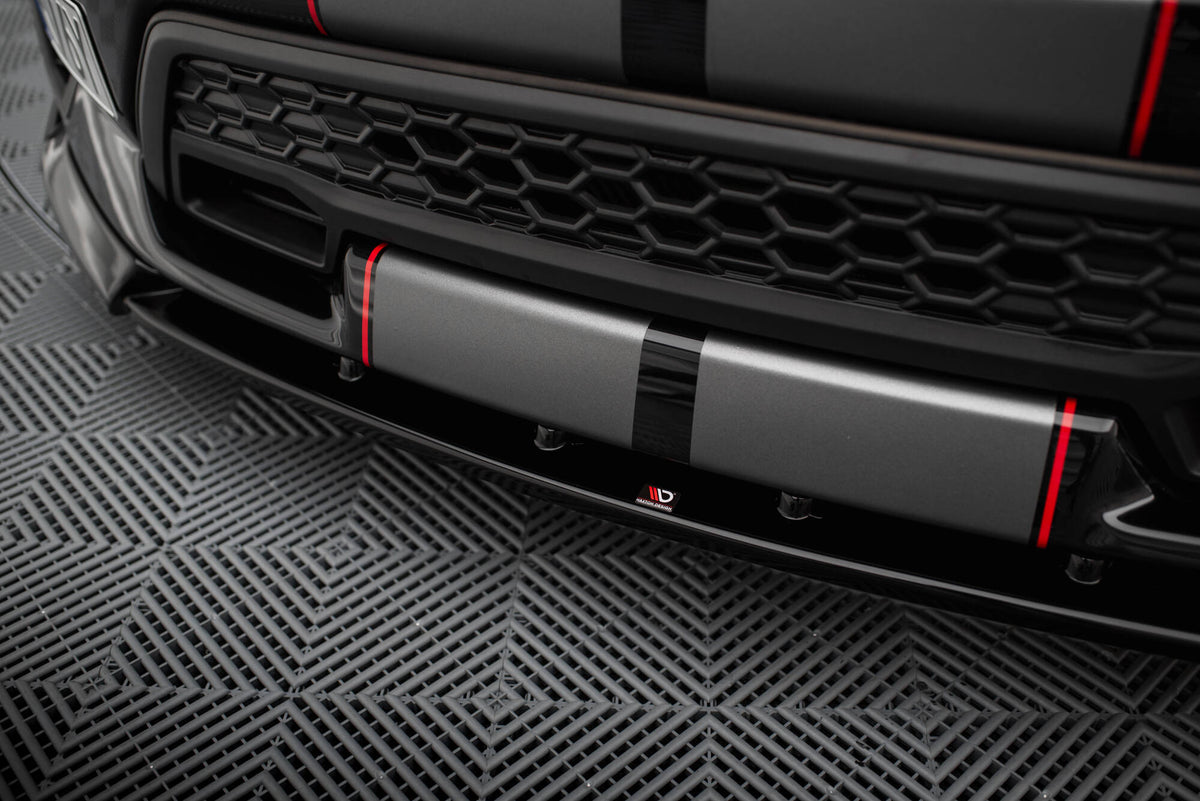 Street+ Spoilerlippe Front Ansatz passend für Shelby F150 Super Snake schwarz Hochglanz – Ansicht 3