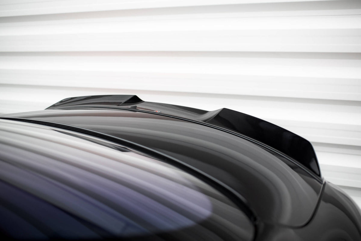Heckspoiler Lippe 3D Mercedes-Benz S Coupe AMG-Line C217 Facelift schwarz Hochglanz – Ansicht 4