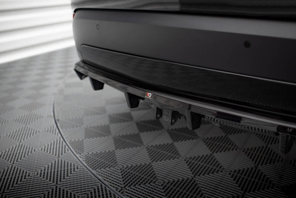 Street+ Mittlerer Diffusor RACE passend für Land Rover Discovery HSE Mk5 schwarz Hochglanz – Ansicht 3