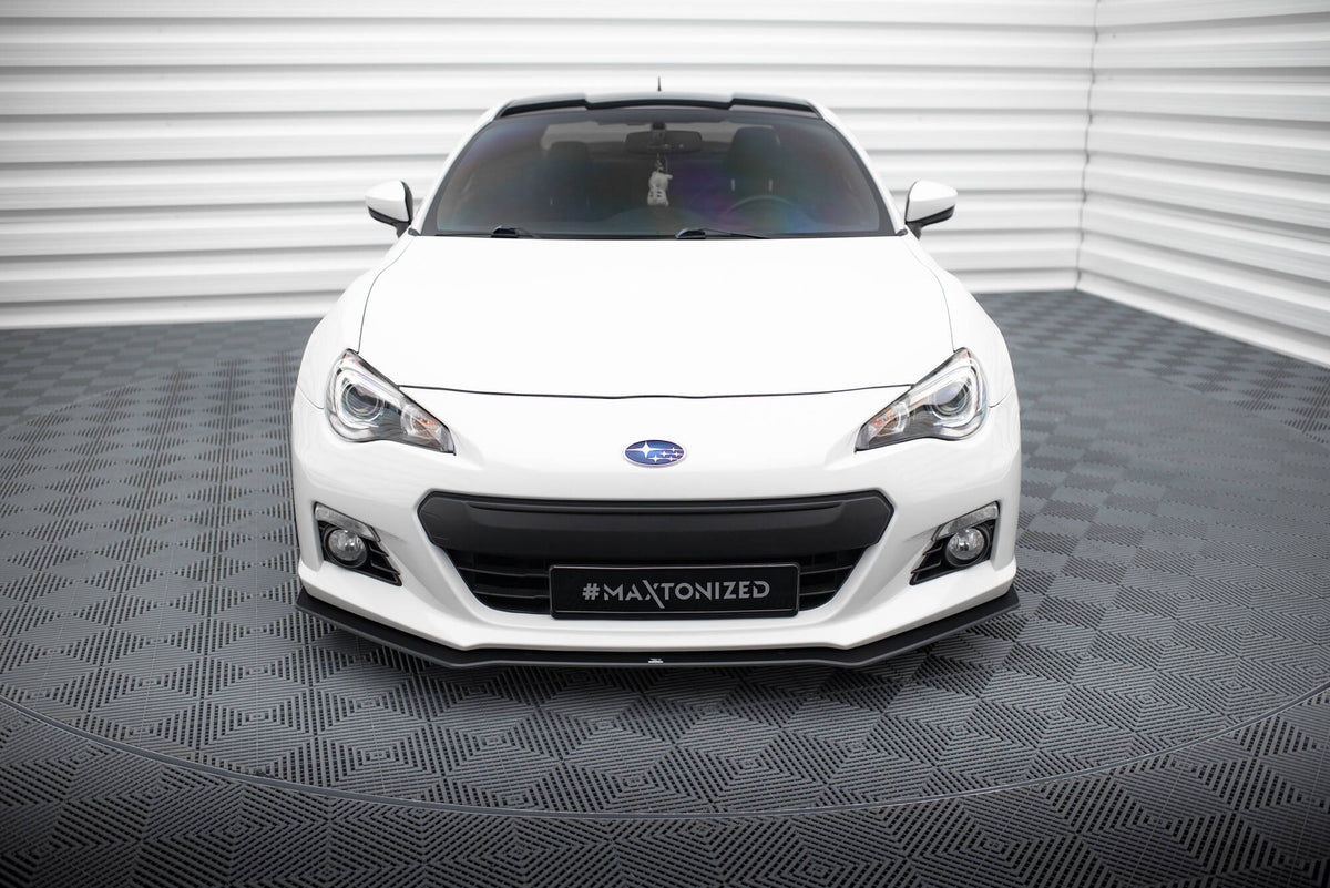 Street Pro Street+ Spoilerlippe Front Ansatz passend für Subaru BRZ Mk1 – Ansicht 1
