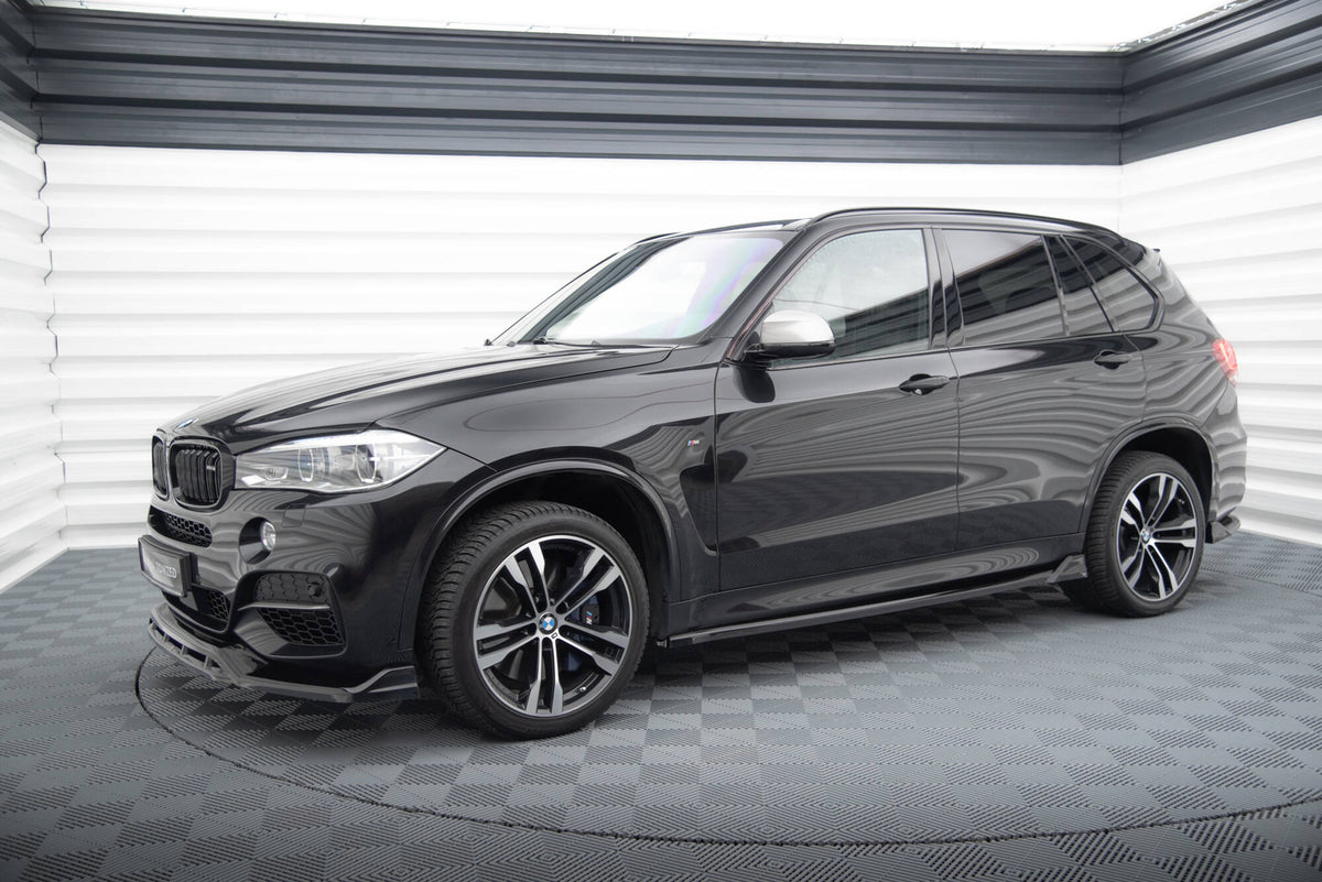 Street+ Seitenschweller Leisten V.2 passend für BMW X5 M-Paket F15 schwarz Hochglanz – Ansicht 4