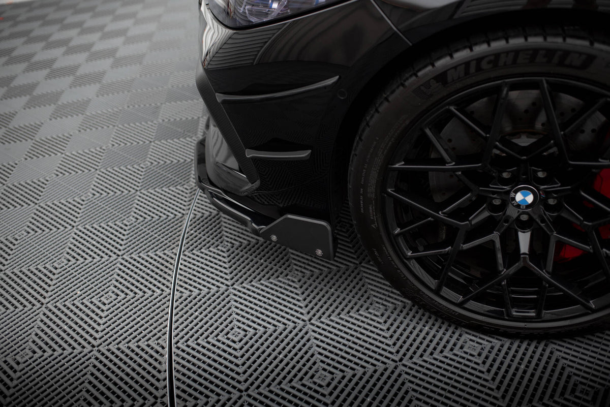 Street+ Spoilerlippe Front Ansatz V.1 + Flaps passend für BMW M8  Gran Coupe F93 / Coupe F92 – Ansicht 6