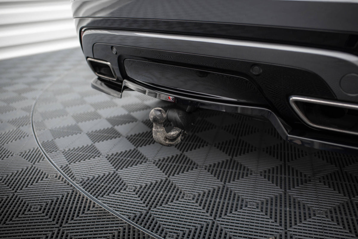 Street+ Mittlerer Diffusor RACE passend für V.1 Land Rover Range Rover Velar R-Dynamic Mk1 schwarz Hochglanz – Ansicht 2