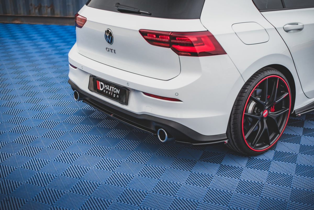 Heckansatz VW Golf GTI Mk8 schwarz Hochglanz – Ansicht 6