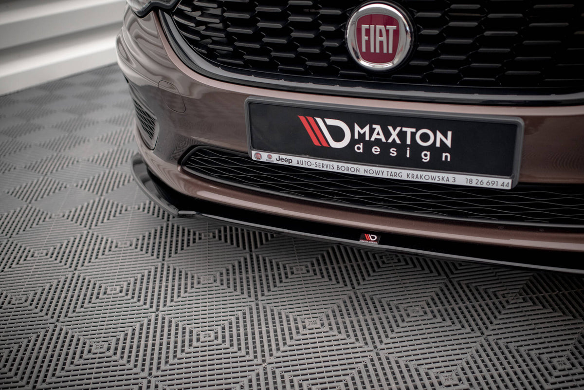 Street+ Spoilerlippe Front Ansatz passend für Fiat Tipo S-Design schwarz Hochglanz – Ansicht 6